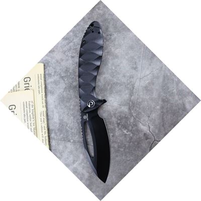 Couteau pliant NEO-SHILIN F à lame lisse NOIR DEFCON TD009FBK 6
