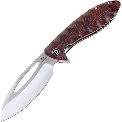 Couteau pliant NEO-SHILIN F à lame lisse ROUGE