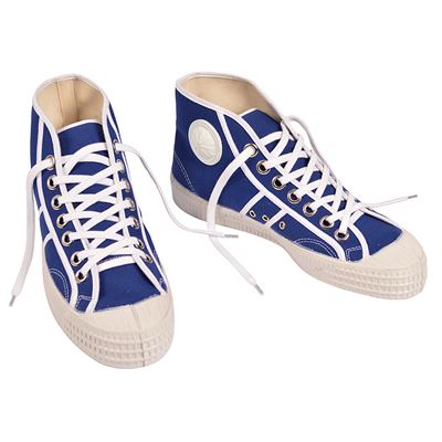 Baskets montantes « TRAMPKA » BLEUES