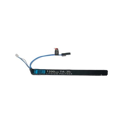 Batterie Li-Pol 7,4 V 1200 mAh, 25C (Tamiya) - Stick (AK)