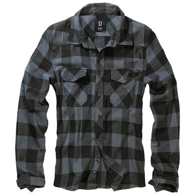 Chemise CHECK à carreaux GRIS/NOIR