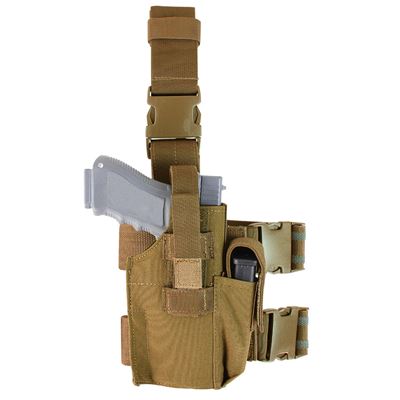 Étui de cuisse pour pistolet MOLLE COYOTE BROWN