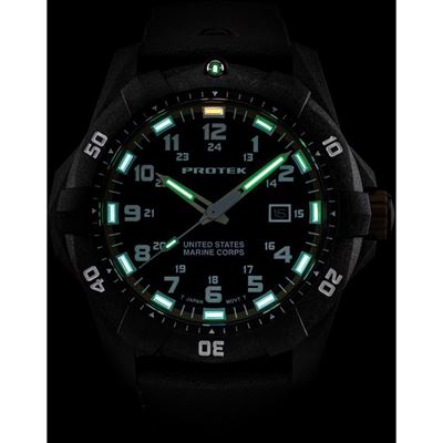 Montre USMC DIVE 1015 300 m VERT  TMEPT1015G 2