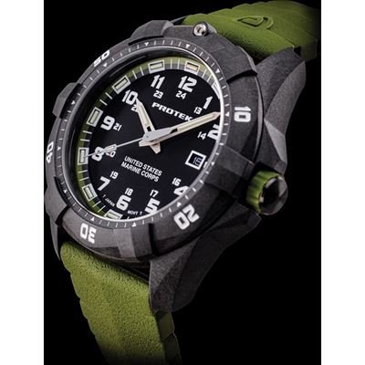 Montre USMC DIVE 1015 300 m VERT  TMEPT1015G 3