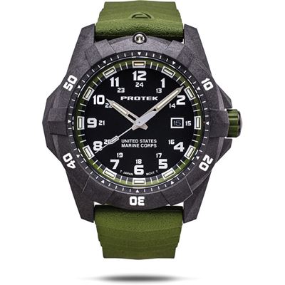 Montre USMC DIVE 1015 300 m VERT  TMEPT1015G 4