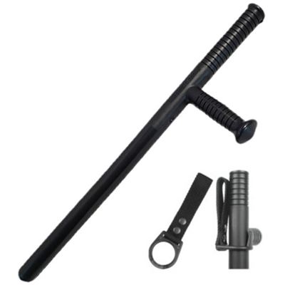 Tonfa police ronde avec suspension NOIR