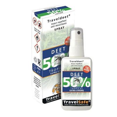 Répulsif contre les insectes 50 % DEET Traveldeet