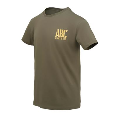 T-shirt ALWAYS BE COOL OLIVE GREEN