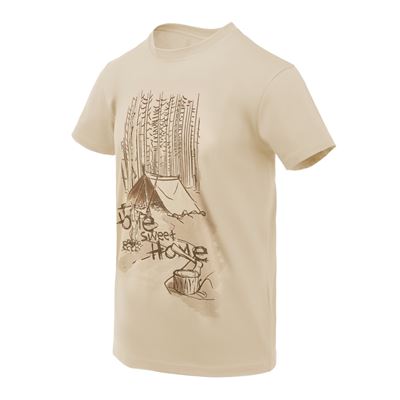 T-shirt HOME SWEET HOME KHAKI