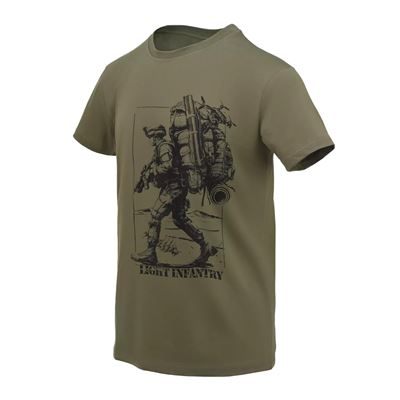 T-shirt LIGHT INFANTRY OLIVE GREEN