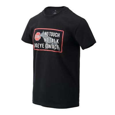 T-shirt K9 - NO TOUCH NOIR