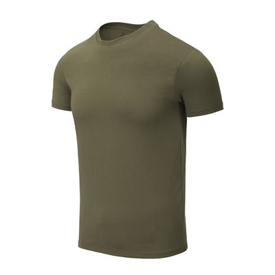 T-shirt ORGANIC SLIM OLIVE GREEN