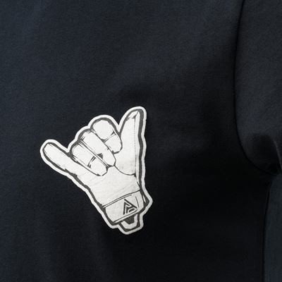 T-shirt SHAKA NOIR DIRECT ACTION® TS-SHKA-CTN-BLK 2