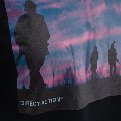 T-shirt SUNSET NOIR DIRECT ACTION® TS-SUNS-CTN-BLK 2
