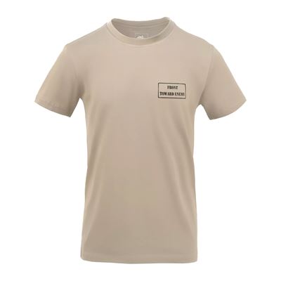 T-shirt FRONT TOWARD ENEMY KHAKI Helikon-Tex® TS-TEM-CO-13 3