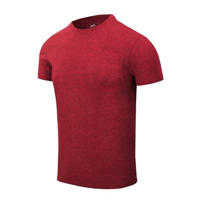 T-shirt SLIM ROUGE MELANGE