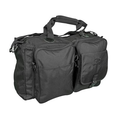 Sacoche/sac pliable à bandoulière Dual Jackal NOIR