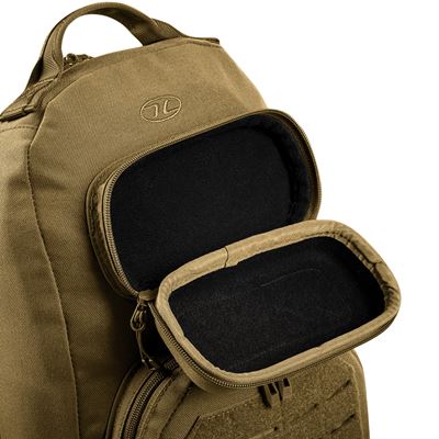 Sac à dos STOIRM GEARSLINGER 12 L à bandoulière COYOTE TAN HIGHLANDER TT189-CT 19