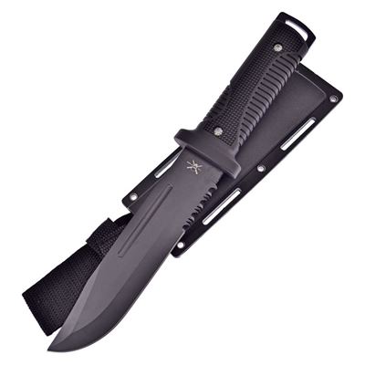 Couteau TAC-XTREME BOWIE à lame combinée