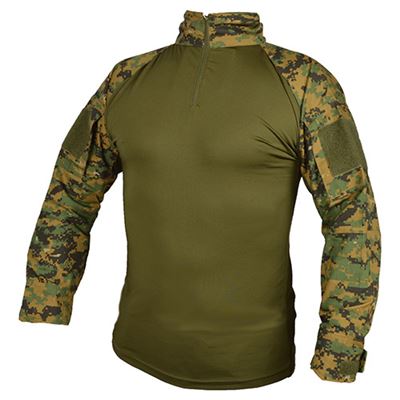Chemise tactique UBAC DIGITAL WOODLAND /MARPAT/