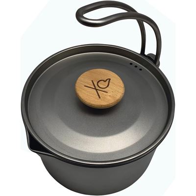 Casserole UBERLEBEN en titane 1,1 litre