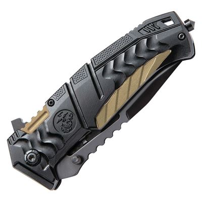 Couteau pliant USMC LINERLOCK à lame lisse NOIR United Cutlery UC3228 2