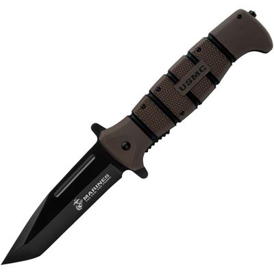 Couteau pliant USMC MAXIMUM tanto lame lisse