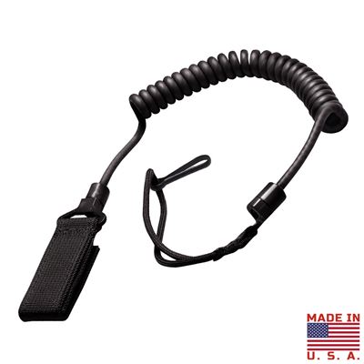 Cordon de sécurité LANYARD pour pistolet NOIR