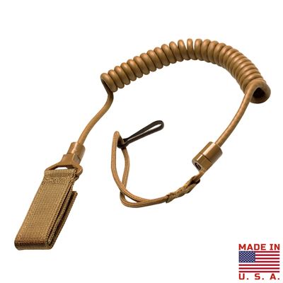 Cordon de sécurité LANYARD pour pistolet COYOTE BROWN