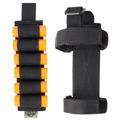 Ceinture de cartouches SHOTGUN pour crosse NOIRE