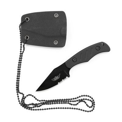 Couteau NECK avec étui à suspendre NOIR