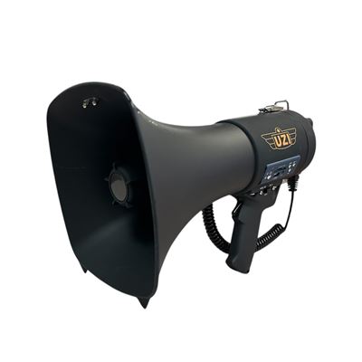 Mégaphone SQUARED CONE 50 W avec Bluetooth NOIR