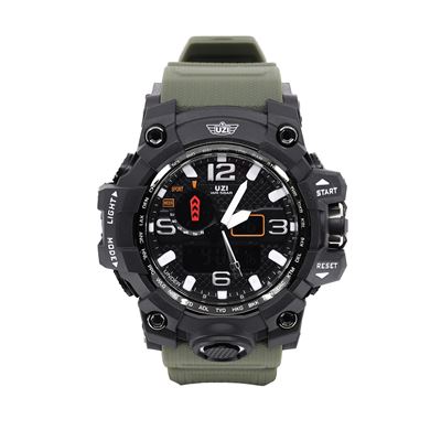 Montre SHOCK avec bracelet en caoutchouc VERT