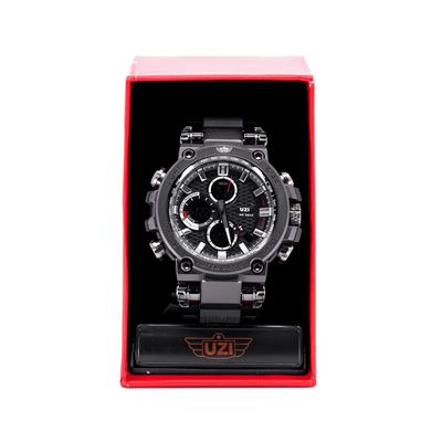 Montre SHOCK avec bracelet en caoutchouc NOIR UZI UZI-W-1803-BLK 3