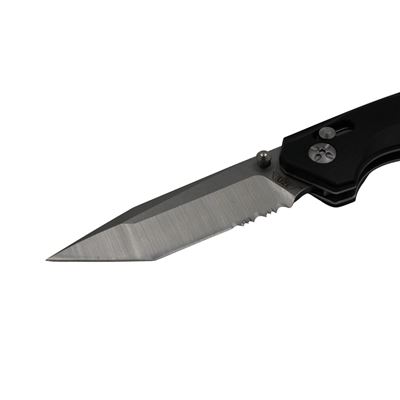 Couteau pliant CHISEL tanto lame combinée UZI UZK-AXL-3 3