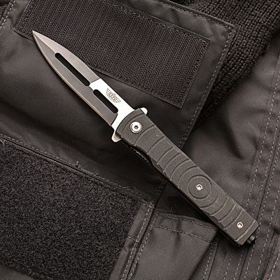 Couteau pliant MOSSAD III lame lisse UZI UZK-FDR-014 3