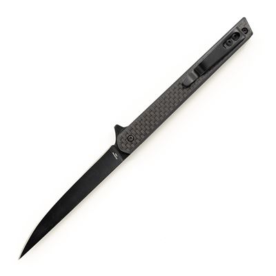 Couteau pliant OCCAM'S RAZOR CARBON lame lisse UZI UZK-FDR-OR03 3