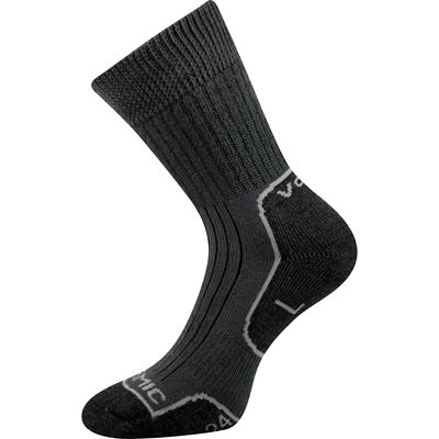 Chaussettes thermo ZENITH silproX L+P GRIS FONCÉ