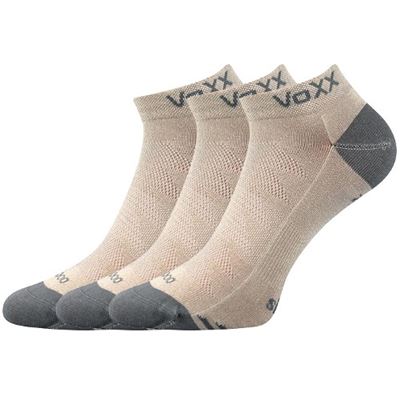 Lot de 3 paires de chaussettes de sport en bambou BOJAR BEIGE VOXX V-1165-B 2