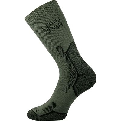 Chaussettes épaisses pour hommes LOVAN chasse LOVU ZDAR VERT