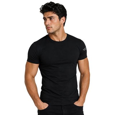 T-shirt technique pour homme MERINOWOOL 01 slim NOIR