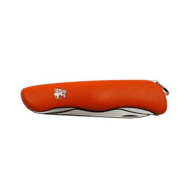 Couteau 1/AK pliant avec sécurité INOX manche PLASTIQUE ORANGE MIKOV V1707530 3