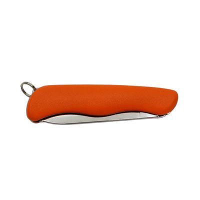 Couteau 1/AK pliant avec sécurité INOX manche PLASTIQUE ORANGE MIKOV V1707530 2