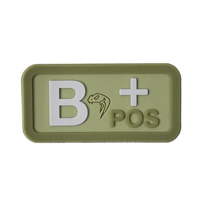 Écusson KREV plastique velcro B+ VCAM