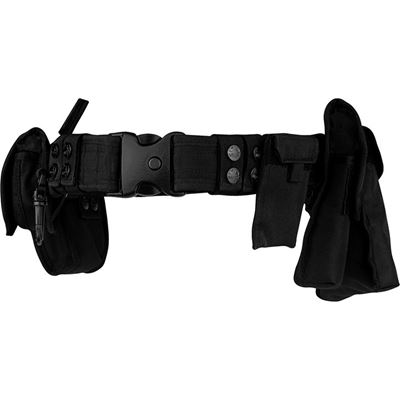 Ceinture SECURITY PATROL VIPER avec 6 étuis NOIR