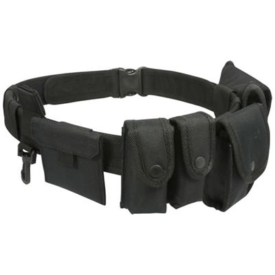 Ceinture SECURITY VIPER avec 6 étuis NOIR