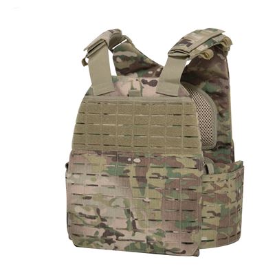 Gilet LASER CUT MOLLE porte-plaques MULTICAM® taille surdimensionnée