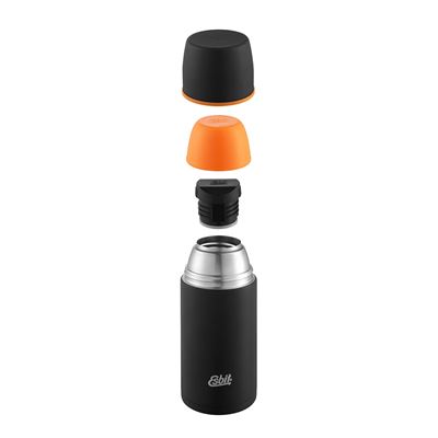 Thermos en acier inoxydable avec deux bouchons 750 ml NOIR ESBIT® VF750ML 4