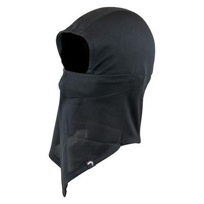 Cagoule/col roulé COVERT à séchage rapide NOIR