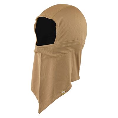 Cagoule/col roulé COVERT à séchage rapide COYOTE
